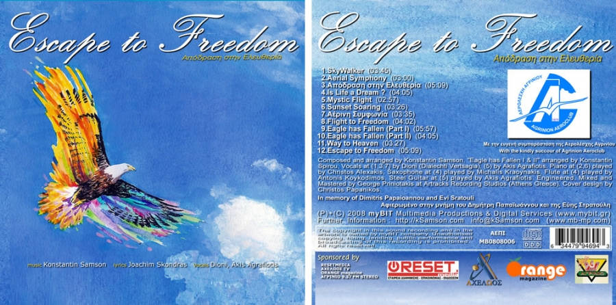 Escape to Freedom (CD)