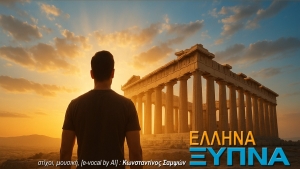 "&Epsilon;&Lambda;&Lambda;&Eta;&Nu;&Alpha; &Xi;&Upsilon;&Pi;&Nu;&Alpha;" | Έ&nu;&alpha; &tau;&rho;&alpha;&gamma;&omicron;ύ&delta;&iota; &mu;&epsilon; &alpha;&phi;&upsilon;&pi;&nu;&iota;&sigma;&tau;&iota;&kappa;ή &delta;&iota;ά&theta;&epsilon;&sigma;&eta;