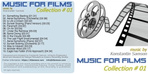 Music for Films Collection No1 (CD) [2017]