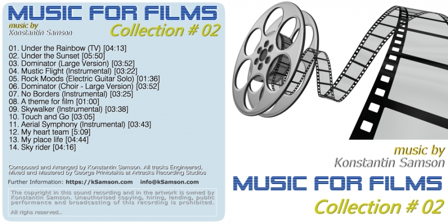 Music for Films Collection No2 (CD)